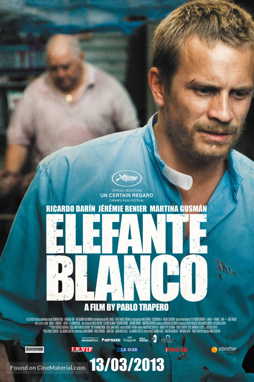 Elefante blanco - Belgian Movie Poster
