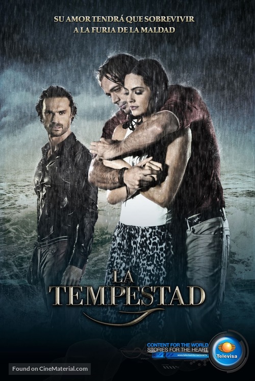 &quot;La tempestad&quot; - Mexican Movie Poster