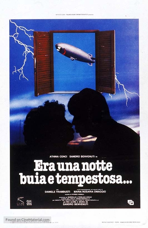 Era una notte buia e tempestosa... - Italian Movie Poster