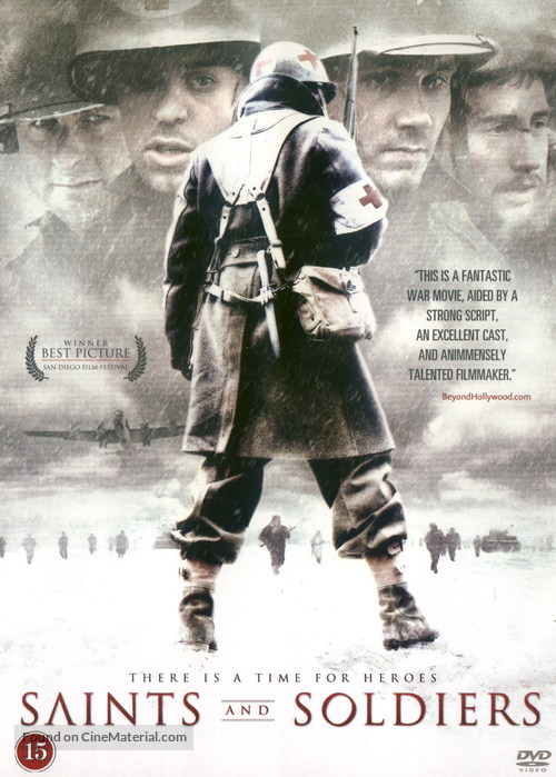 Saints and Soldiers - Danish DVD movie cover