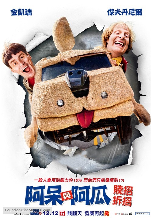 Dumb and Dumber To - Taiwanese Movie Poster