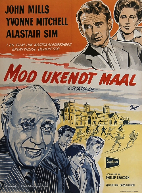 Escapade - Danish Movie Poster