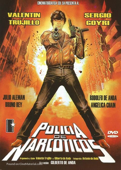 Polic&iacute;a de narc&oacute;ticos - Mexican Movie Cover