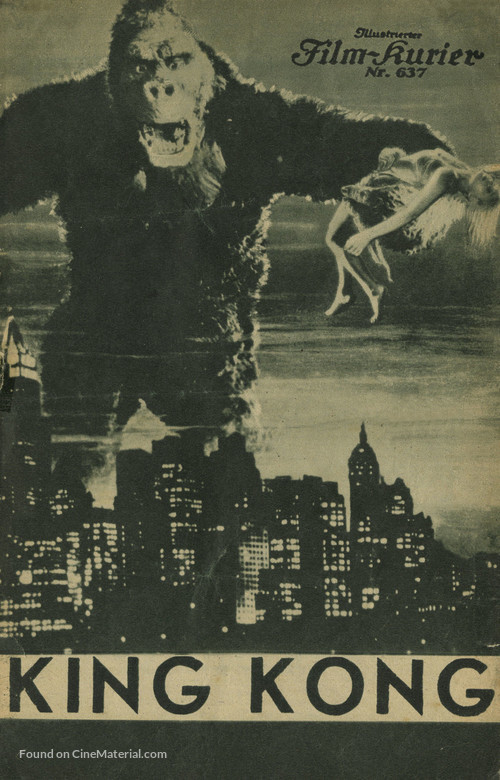 King Kong - German poster