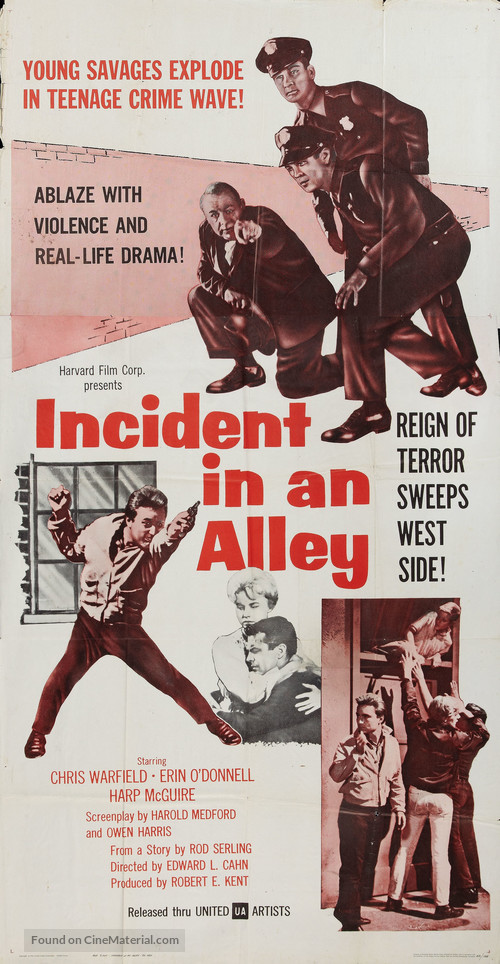 Incident in an Alley - Movie Poster