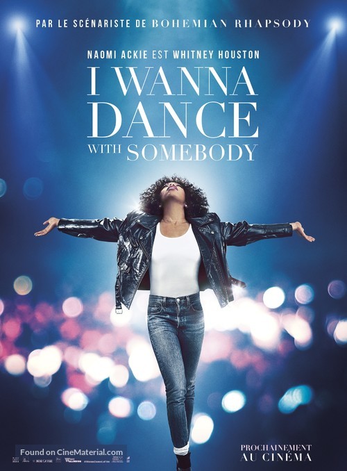 I Wanna Dance with Somebody - French Movie Poster