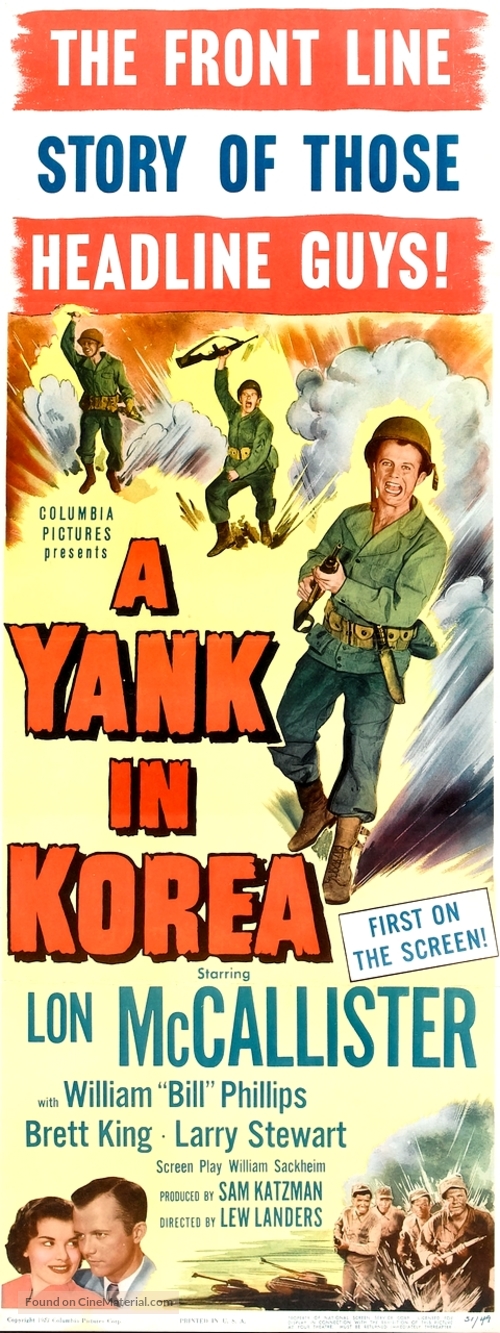 A Yank in Korea - Movie Poster