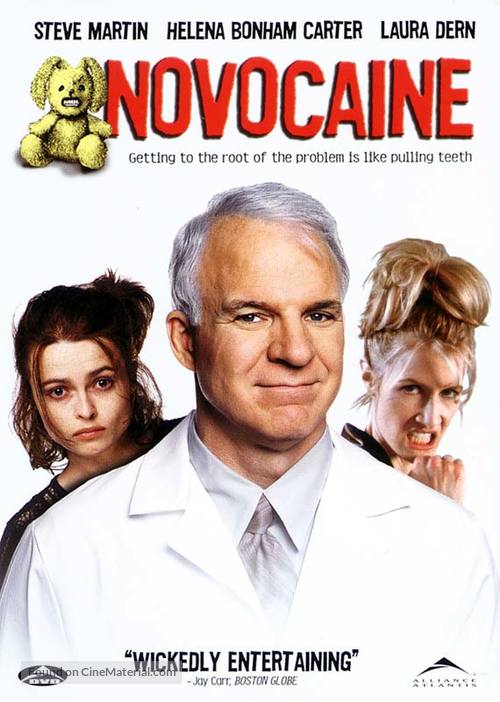 Novocaine - Canadian DVD movie cover