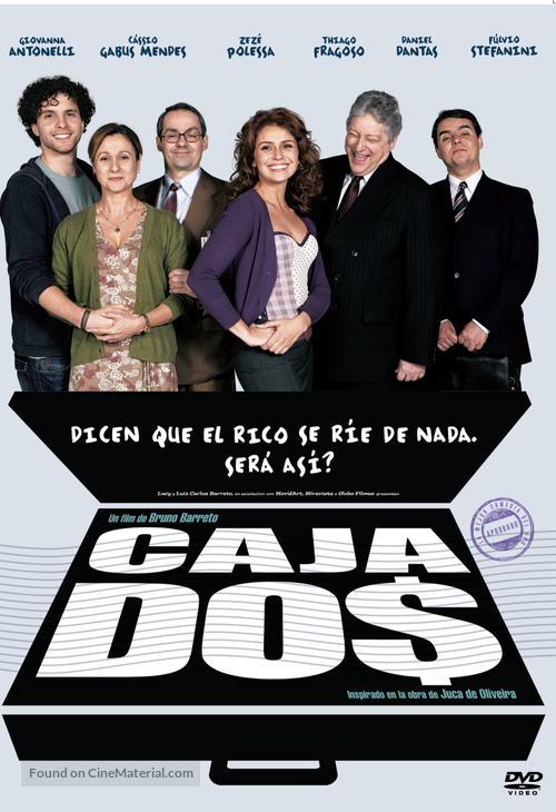Caixa Dois - Argentinian DVD movie cover