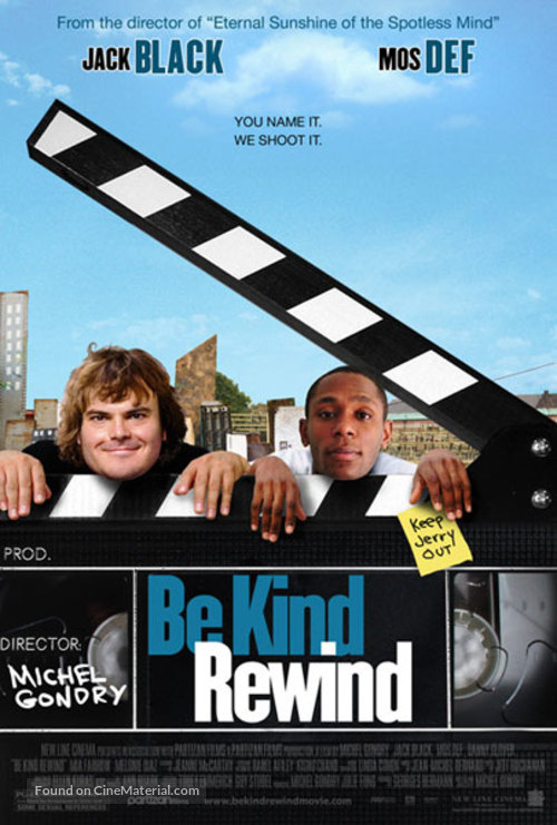 Be Kind Rewind - Movie Poster