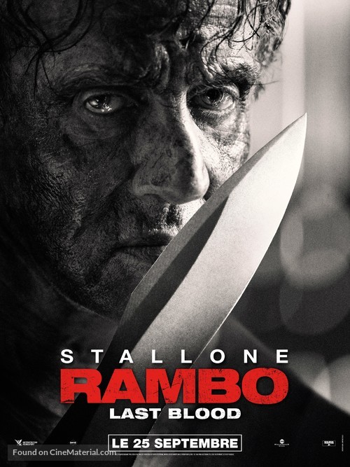 Rambo: Last Blood - French Movie Poster