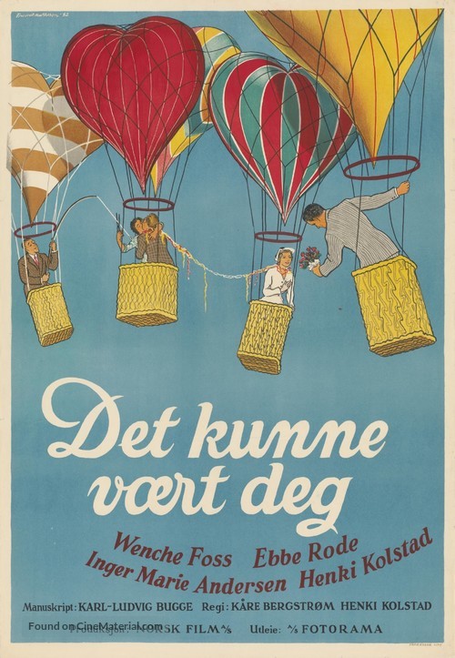 Det kunne v&aelig;rt deg - Norwegian Movie Poster