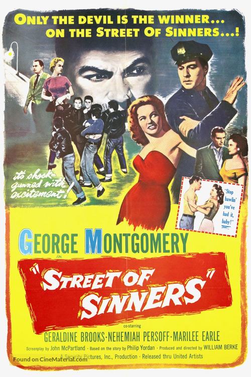 Street of Sinners - Movie Poster