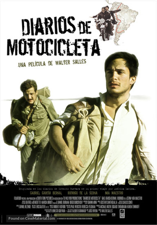 Diarios de motocicleta - Spanish Movie Poster