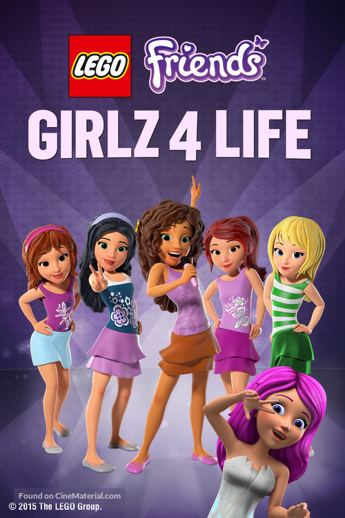 LEGO Friends: Girlz 4 Life - DVD movie cover