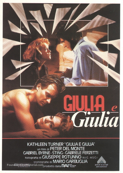 Giulia e Giulia - Italian Movie Poster