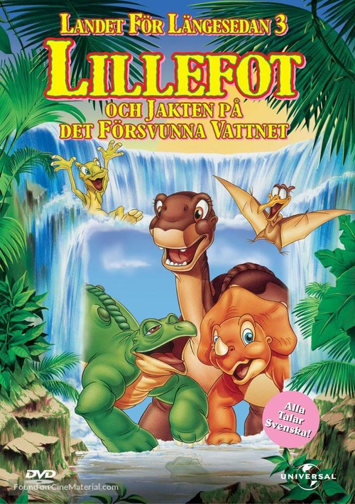 The Land Before Time 3 - Swedish DVD movie cover