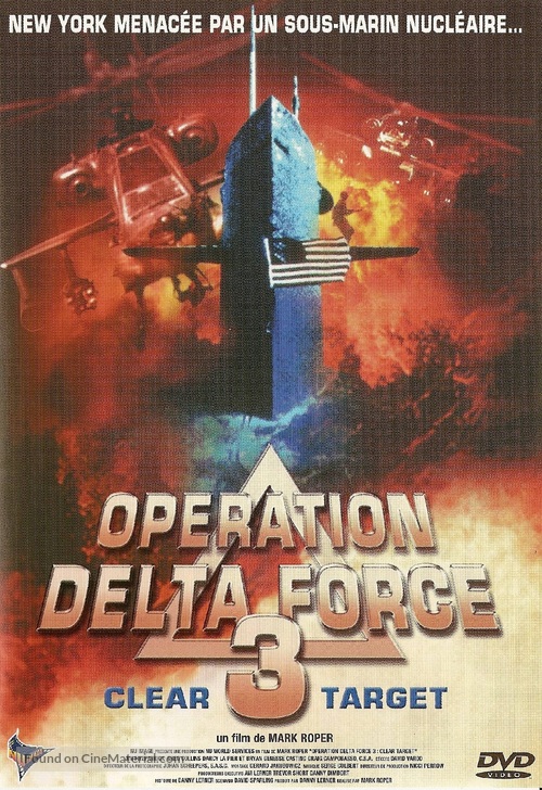 Operation Delta Force 3: Clear Target - French Movie Cover