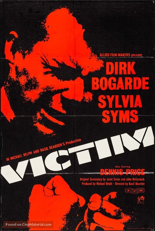 Victim - British Movie Poster