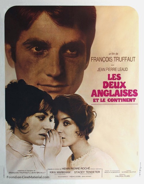 Les deux anglaises et le continent - French Movie Poster