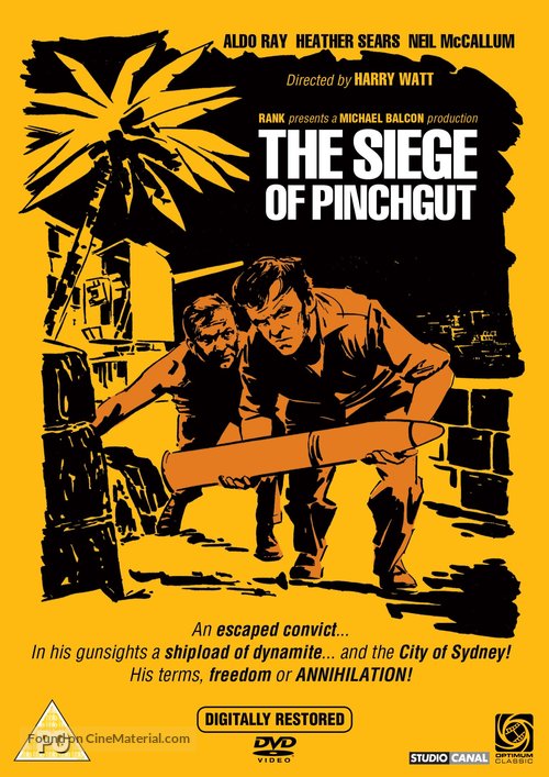 The Siege of Pinchgut - British DVD movie cover