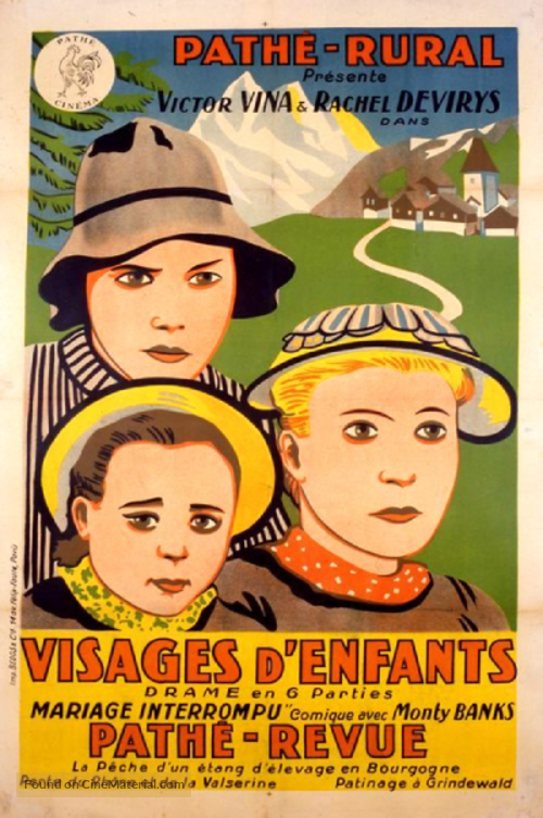 Visages d&#039;enfants - French Movie Poster