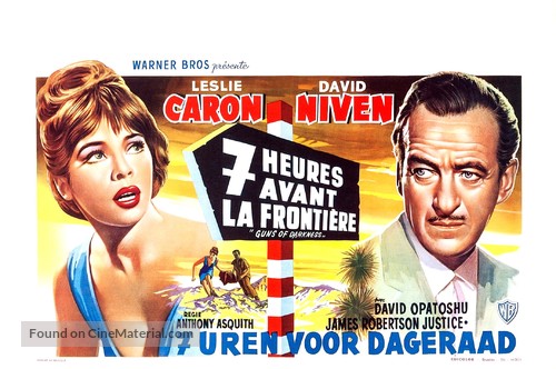 Guns of Darkness - Belgian Movie Poster