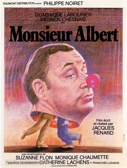 Monsieur Albert - French Movie Poster