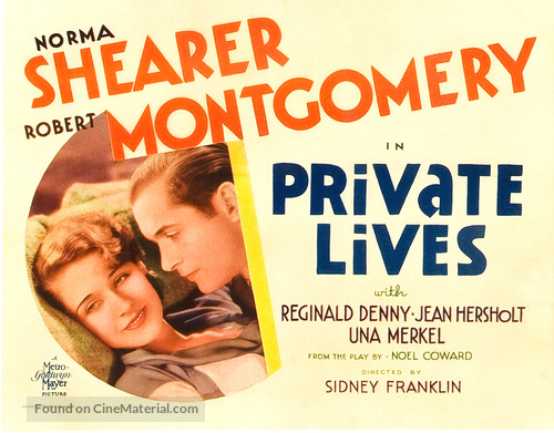 Private Lives - Movie Poster