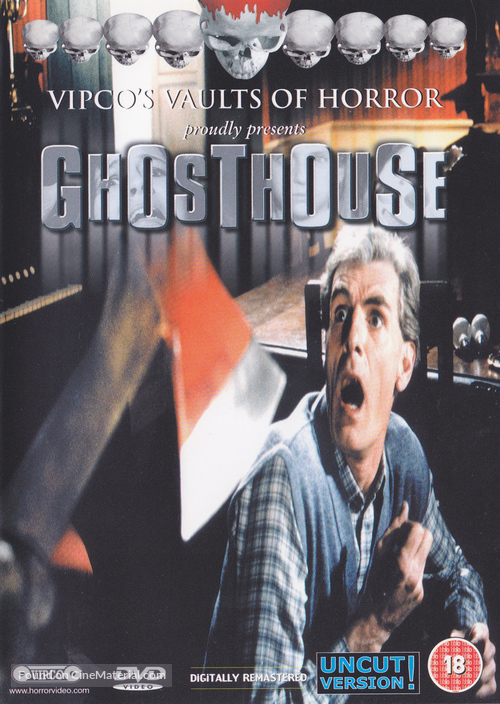 La casa 3 - Ghosthouse - British DVD movie cover