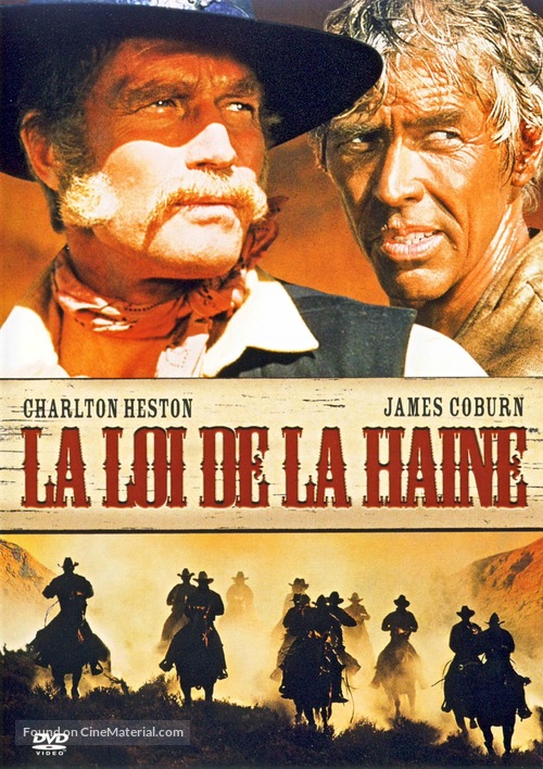 The Last Hard Men - French DVD movie cover