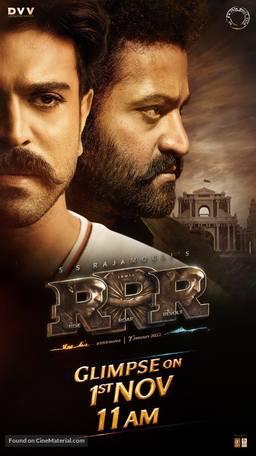 RRR - Indian Movie Poster