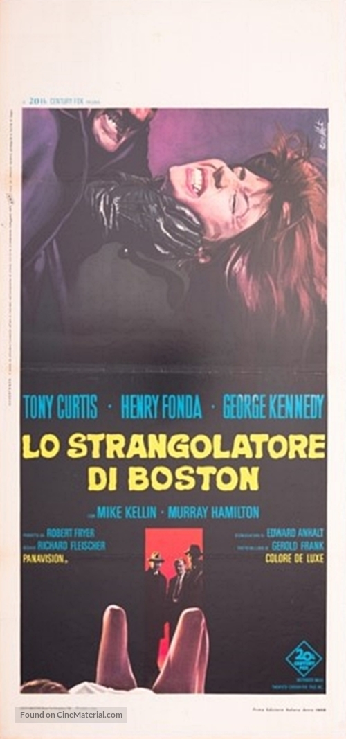 The Boston Strangler - Italian Movie Poster