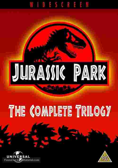 The Lost World: Jurassic Park - British DVD movie cover