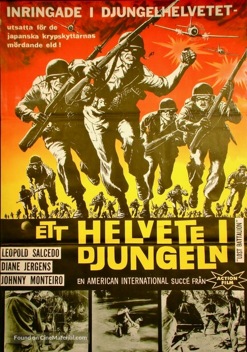 Lost Battalion - Swedish Movie Poster