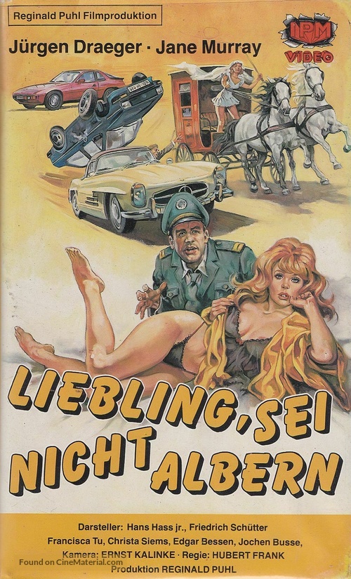 Liebling, sei nicht albern! - German VHS movie cover