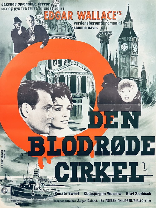 Rote Kreis, Der - Danish Movie Poster