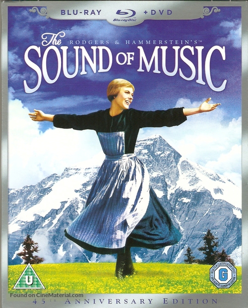 The Sound of Music - British Blu-Ray movie cover