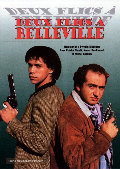 Deux flics &agrave; Belleville - French Movie Cover