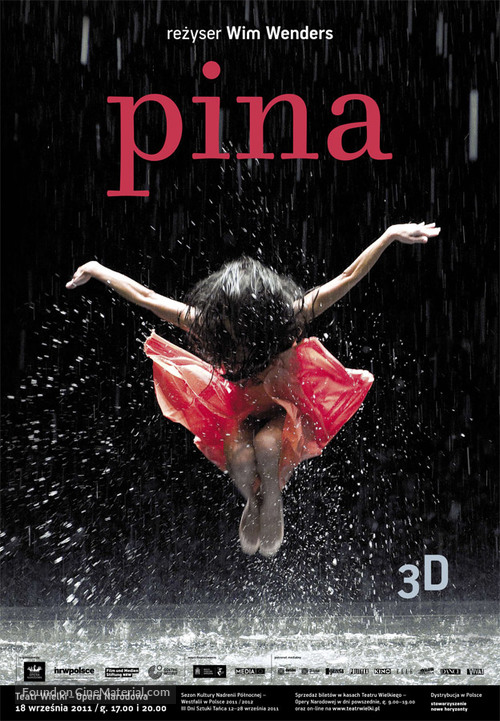 Pina - Polish Movie Poster