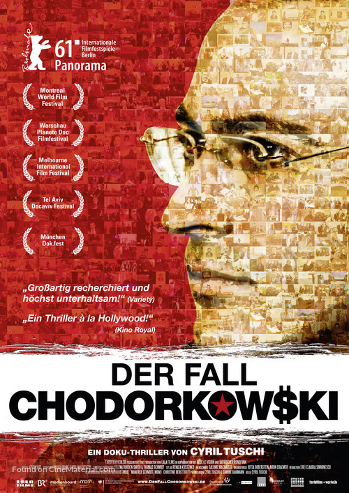 Khodorkovsky - German Movie Poster