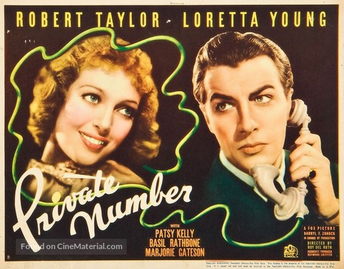 Private Number - Movie Poster