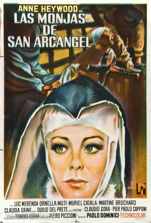 Le monache di Sant&#039;Arcangelo - Argentinian Movie Poster