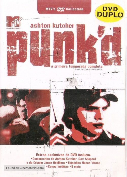&quot;Punk&#039;d&quot; - Brazilian DVD movie cover