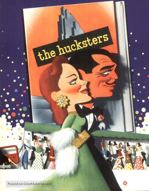 The Hucksters - poster