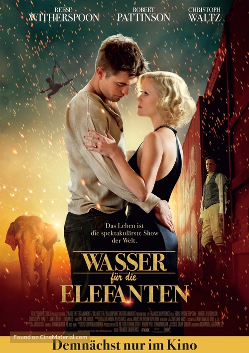 Water for Elephants - German Movie Poster