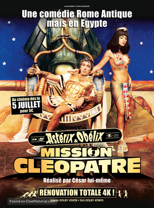 Ast&eacute;rix &amp; Ob&eacute;lix: Mission Cl&eacute;op&acirc;tre - French Movie Poster