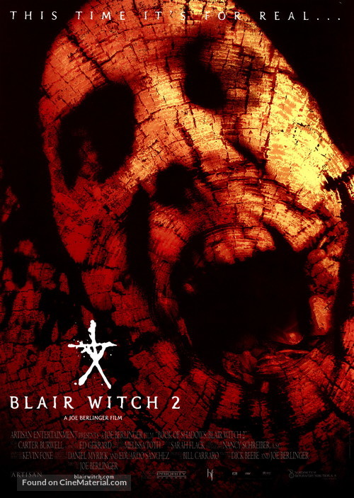 Book of Shadows: Blair Witch 2 - Danish Movie Poster