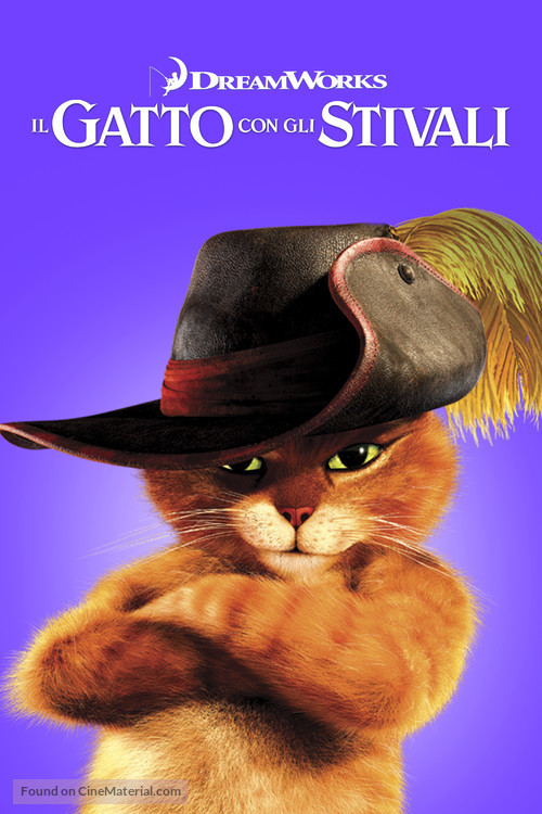 Puss in Boots - Italian Video on demand movie cover