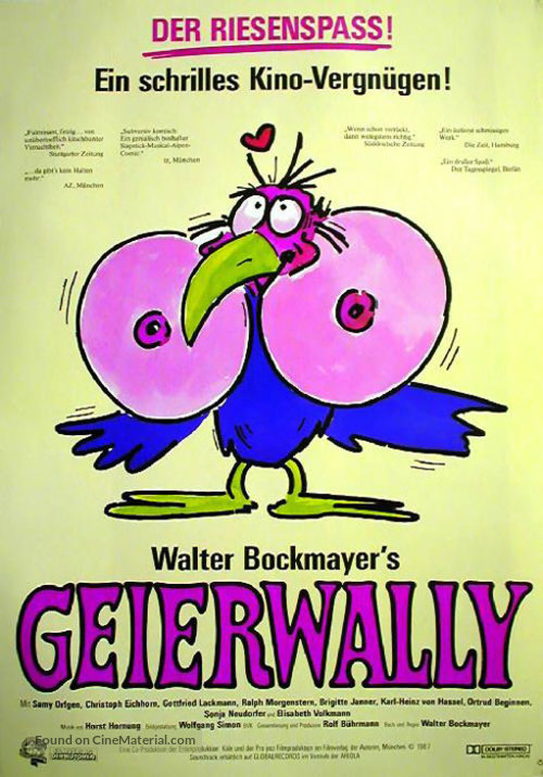 Geierwally - German poster